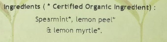 Davidson's Organics, Herbal Lemon Spearmint, Loose Leaf Tea, 16-Ounce Bag