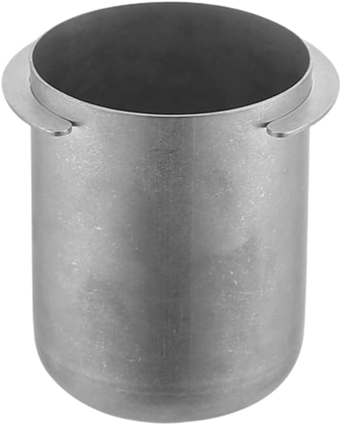 Startbuymore Espresso Coffee Dosing Cup 58mm Stainless Steel For Coffee Machines With Wide Mouth To Minimize Mess And Even Coffee Distribution(Retro color)