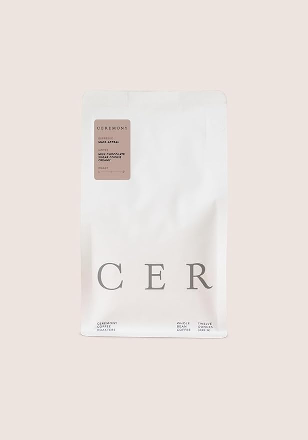 Ceremony Coffee Roasters - Espresso Variety Pack - Specialty Ground Coffee Mass Appeal & Destroyer Espresso Blends- 2x12oz Bags (Drip - Medium Grind)