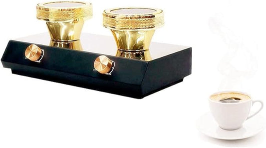 YUCHENGTECH Halogen Beam Heater Burner Halogen Burner Siphon Coffee Burner Heater Two Heaters for Syphon Coffee Maker (220V, 2 Heaters)