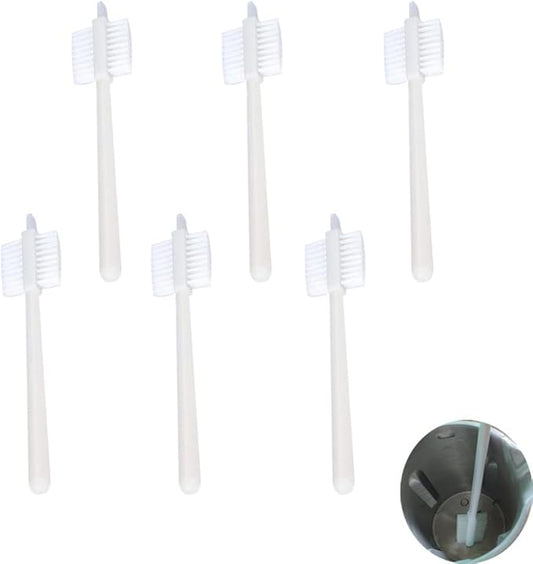 6 Pack Juicer Machines Cleaning Brush 3 Side Bristles Deep Clean Brushes Scrubber for Omega VRT VERT Juicers Extractor Strainer Filter Soy Milk Maker Mixer Blender Toaster Coffee Grinder
