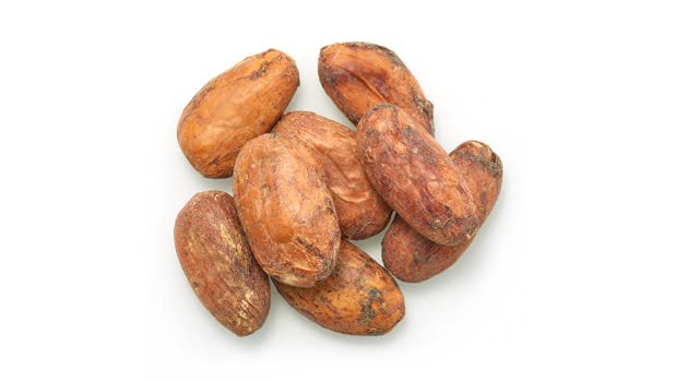 Yupik Organic Raw Cacao Beans, 2.2 lb (35.2 oz), Vegan, GMO-Free, Kosher, Gluten-Free, Dried Beans, Fermented, Unroasted, No Sugar Added, Source of Fiber & Iron, Ideal for Baking & Chocolate Making