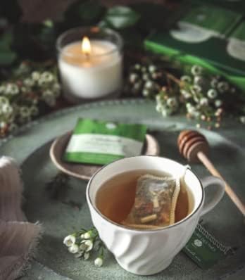Palais des Thés Caffeine-Free Tea - L'Herboriste N°119 Organic Digestion Herbal Tea Blend Turmeric, Licorice & Verbena - Premium Tea Bags, Serves 20 Cups