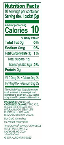 True Citrus Orange, Mango, 1.06 Oz (30gm) (Pack of 2)