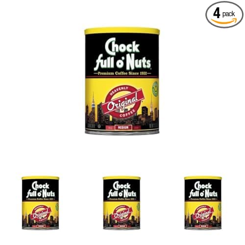 Chock Full o'Nuts Original, Coffee, 11.3 OZ (Pack of 4)