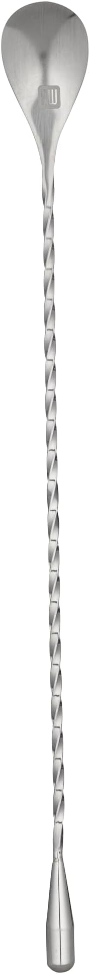 Restaurantware-12 Inch Bar Spoon, 1 Corkscrew Handle Cocktail Stirrer Spoon - Long, Commercial, Stainless Steel Cocktail Mixing Spoon, For Stirring And Mixing Cocktails For Professionals