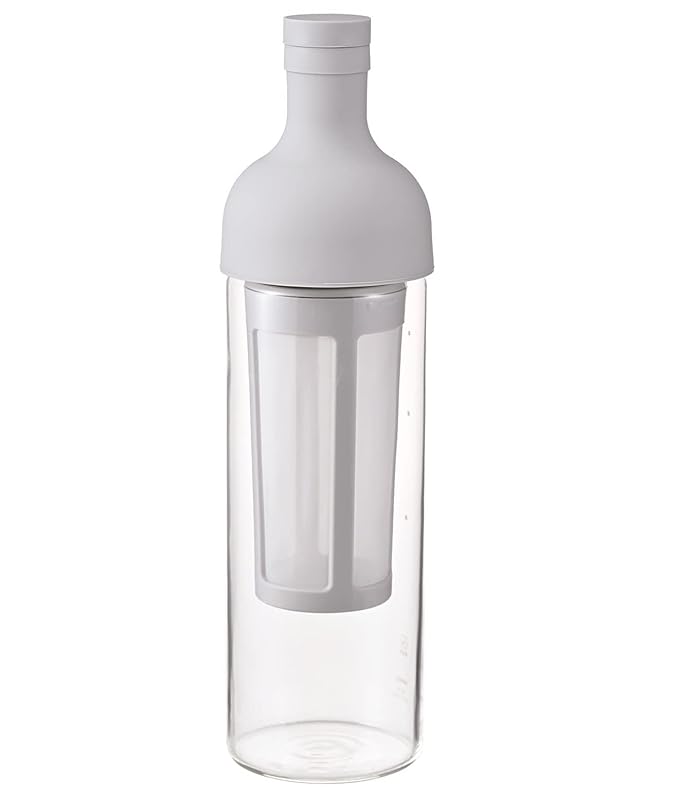 Hario Cold Brew Coffee Wine Bottle, 700ml, Pale Grey