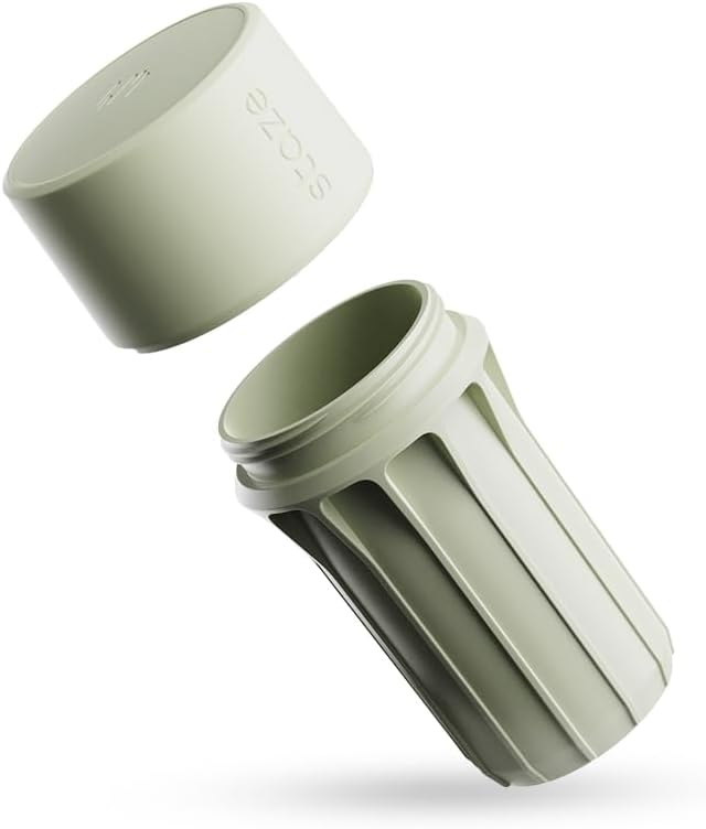 Staze Air Tight Smell Proof Container (148ml) – Vacuum Seal Stash Jar with UV Protection, Waterproof Food Storage Canister, Portable Small Smell Proof Jar for Coffee, Herb, Spice & Gummies - (Foam)