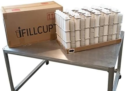 iFillCup Pods - Fresh Fill Dozens in Minutes for K Cup Brewers | Use Your Favorite Coffee: Estate, Exotic, Organic or Local Fresh Roast | Holds 50% More Coffee for Richer Larger Brew(1296 Count Green)