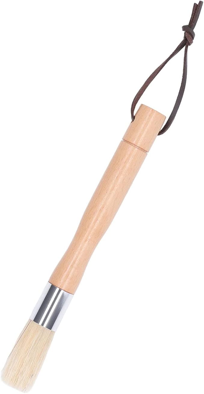 Coffee Grinder Cleaning Brush,with Beech Handle,Pig Hair Brush for Coffee Machine Cleaner,for Grinder Maintenance