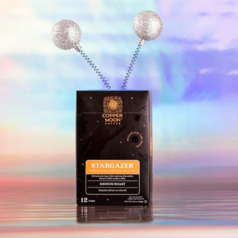 Copper Moon Single Serve Coffee Pods for Keurig K-Cup Brewers, Medium Roast, Stargazer Blend, 72 Count