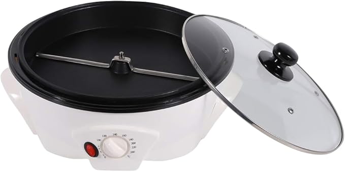 VPABES 800W Electric Roast Coffee Machine with Temperature Control, Home Use Coffee Bean Roaster Machine Automatic Coffee Bean Roasting Baking Machine for Home Use Coffee Bar,1500g Capacity