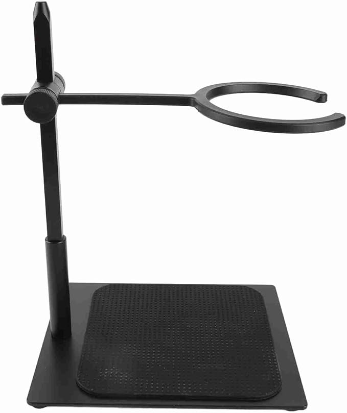 Lybunair Adjustable Aluminum Alloy Pour Over Coffee Station Dripper Stand with AntiSlip Base