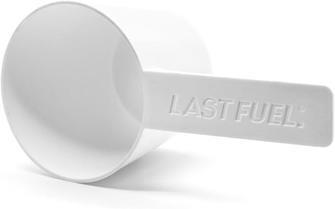 LastFuel. Scoop made for Huel Instant Meals and Protein, Measuring Cup, 94cc, BPA Free, Durable, Dishwasher Safe, White (Pack of 2)