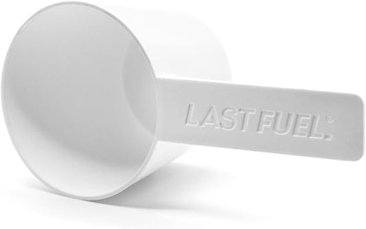 LastFuel. Scoop made for Huel Instant Meals and Protein, Measuring Cup, 94cc, BPA Free, Durable, Dishwasher Safe, White (Pack of 2)