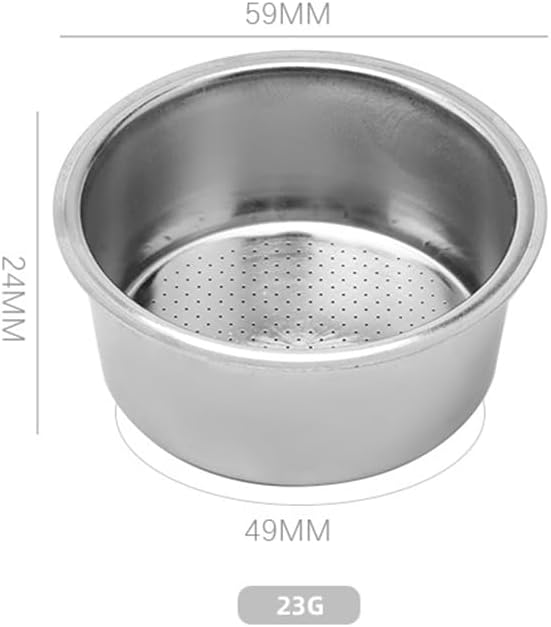 Precision filter basket compatible with Espresso machines (51mm)