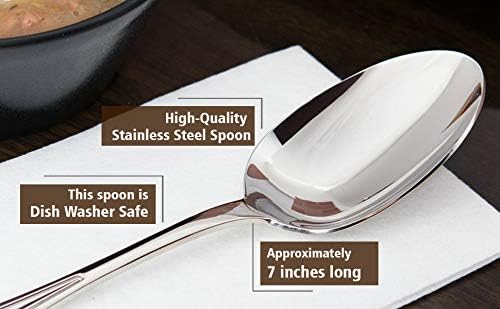 Stainless Steel Coffee Spoon – Engraved ‘Good Morning Sunshine’ Teaspoon - Ice Cream & Tea Accessory - 7 Inch