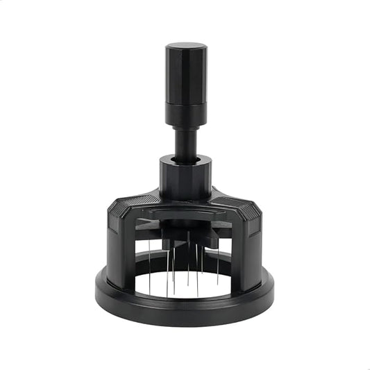 watchget 58MM WDT Tool, Espresso Stirrer Distribution Tool, Stainless Steel & Aluminum Alloy Adjustable Needle Height with Magnetic Base for Barista