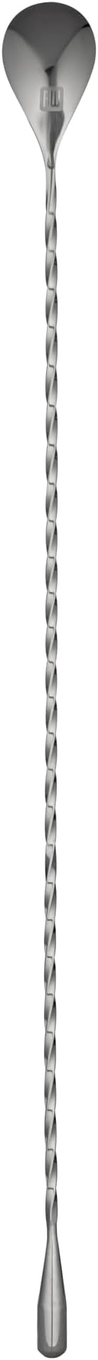 Restaurantware-16 Inch Bar Spoon, 1 Corkscrew Handle Cocktail Stirrer Spoon - Long, Commercial, Stainless Steel Cocktail Mixing Spoon, For Stirring And Mixing Cocktails For Professionals