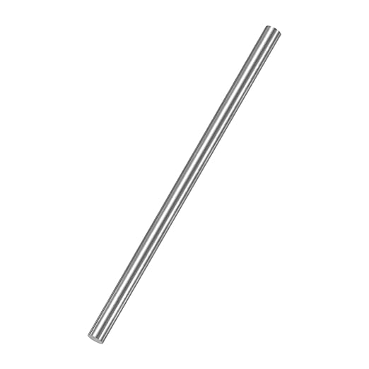PATIKIL Pure Iron Bar, 0.47" Diameter 10" Length Iron String Rod Steel Stick DIY Craft Supplies for Crafting Science Lab Testing
