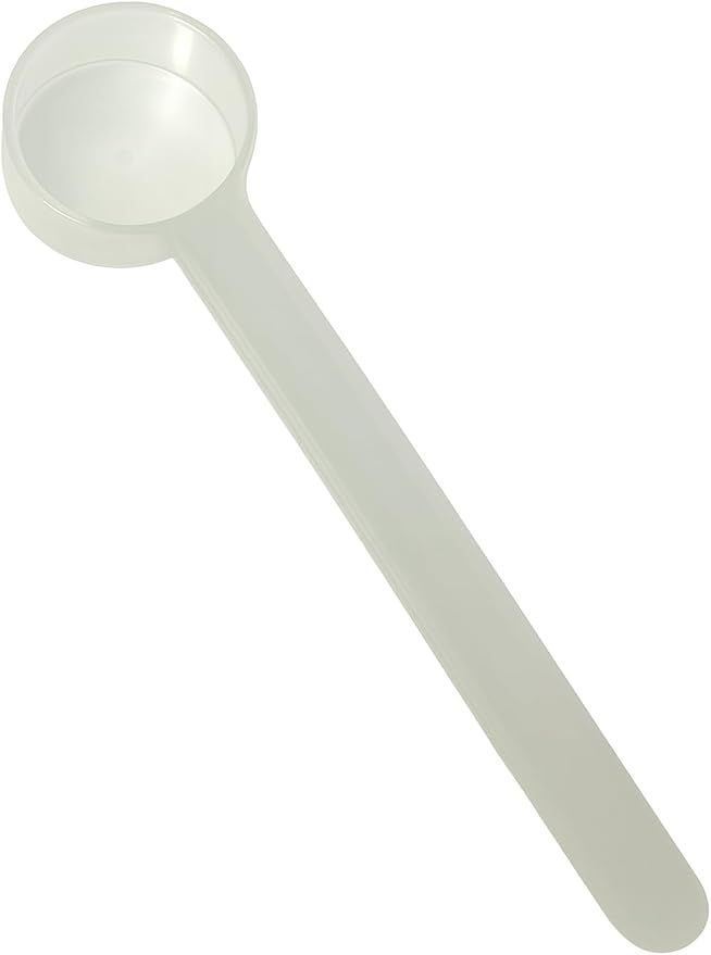 Supplement and Supply 1 Tsp (1/3 Tbsp | 5 mL) Long Handle Scoop for Coffee, Protein Powder, Pet Food, Spices, Grains, Dry Goods – Food-Grade BPA-Free Plastic Measuring Spoon (Pack of 1)