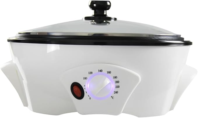 fagauhds Household Coffee Bean Roasting Baking Machine,110v 800w Electric Roaster, Honeycomb Pot Bottom/Different Temperatures (32-464℉), For Beginners And Coffee Enthusiasts,Capacity 500g/1.1lbs.