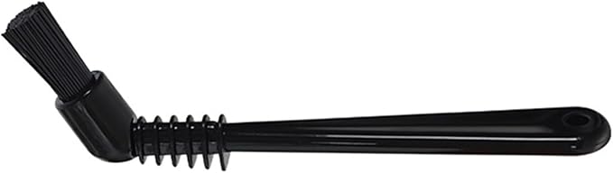 Cleaning Brush for Coffee Grinder and Espresso Machine, Nylon Bristle Group Head Cleaner Tool for Coffee Maker, Milk Frother, Black