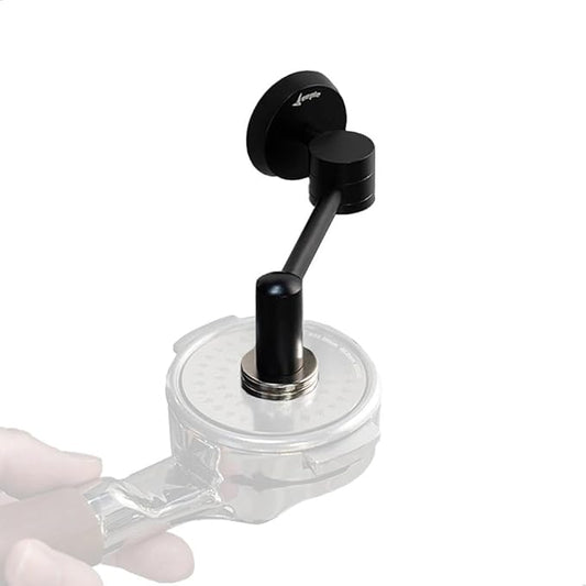 Magnetic Bracket for Puck Screen, Aluminum Alloy Espresso Shower Screen Holder Rack, Automatic Adsorption for Puck Screens, Compatible with Most Reusable Coffee Filter