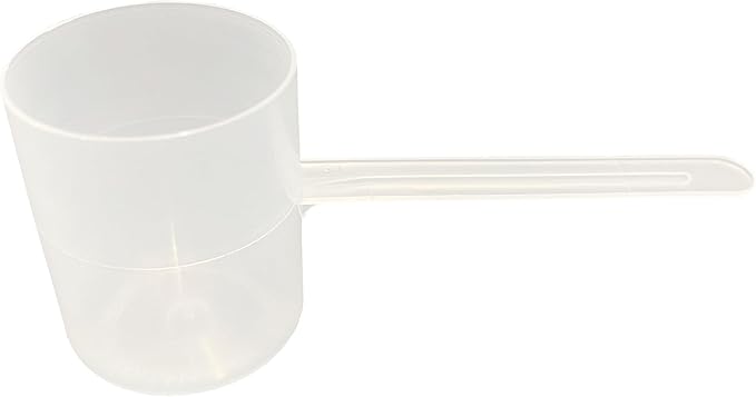 Supplement and Supply 82 mL (82 CC | 2.77 Oz.) Long Handle Scoop for Coffee, Protein Powder, Pet Food, Spices, Grains, Dry Goods – Food-Grade BPA-Free Plastic Measuring Spoon (Pack of 25)