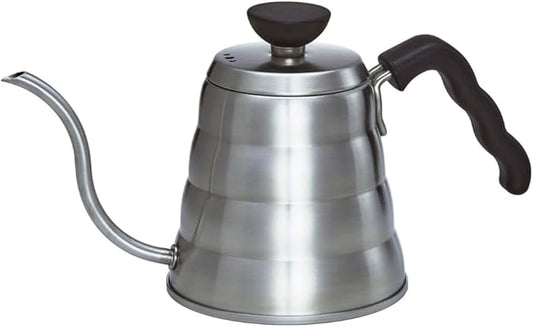 Hario V60 "Buono" Drip Kettle Stovetop Gooseneck Coffee Kettle 700ml, Stainless Steel, Silver