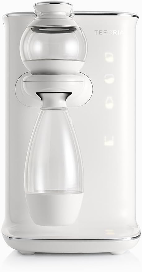 Teforia Smart Tea Infuser, Automatic Brewing System with Mobile App Control, White