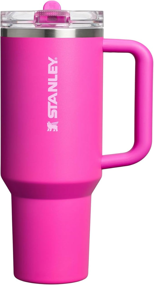STANLEY Quencher ProTour Flip Straw Tumbler with Leakproof Lid | Built-In Straw & Handle | Cupholder Compatible for Travel | Insulated Stainless Steel Cup | BPA-Free