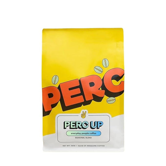 PERC UP - Roasted by Perc Coffee - Freshly Ground Coffee - 2 Pound Bag