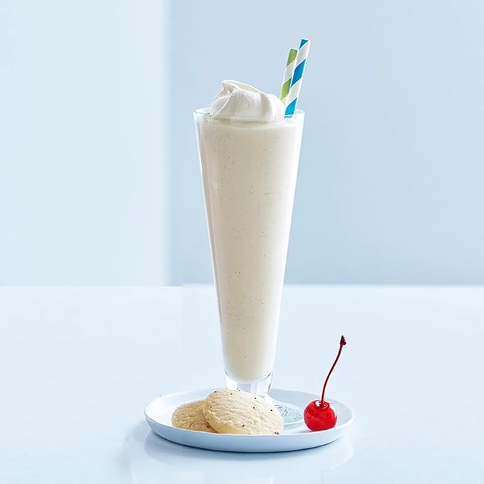 Ghirardelli Classic White Premium Frappé Mix, 3.12 lb Can with Ghirardelli Stamped Barista Spoon