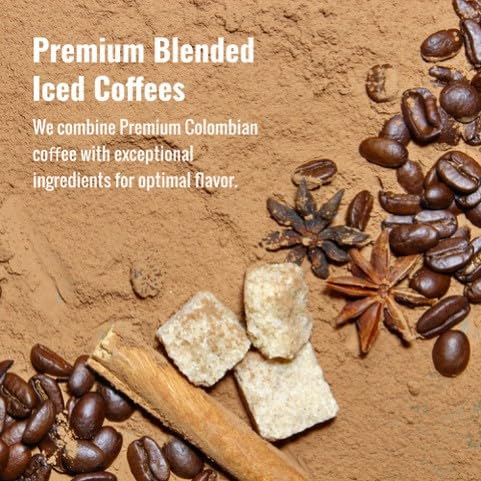 MOCAFE Wild Tribe Moka Frappe Mix, Blended Iced Coffee Instant Mocha Powder, 3lb bulk bag