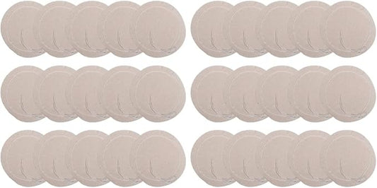 BESTonZON Reusable Coffee Filters for Coffee Maker Round Cotton Cloth Siphon Filter 4.13 Inch Eco-Friendly Replacement for Home & Office Brewing