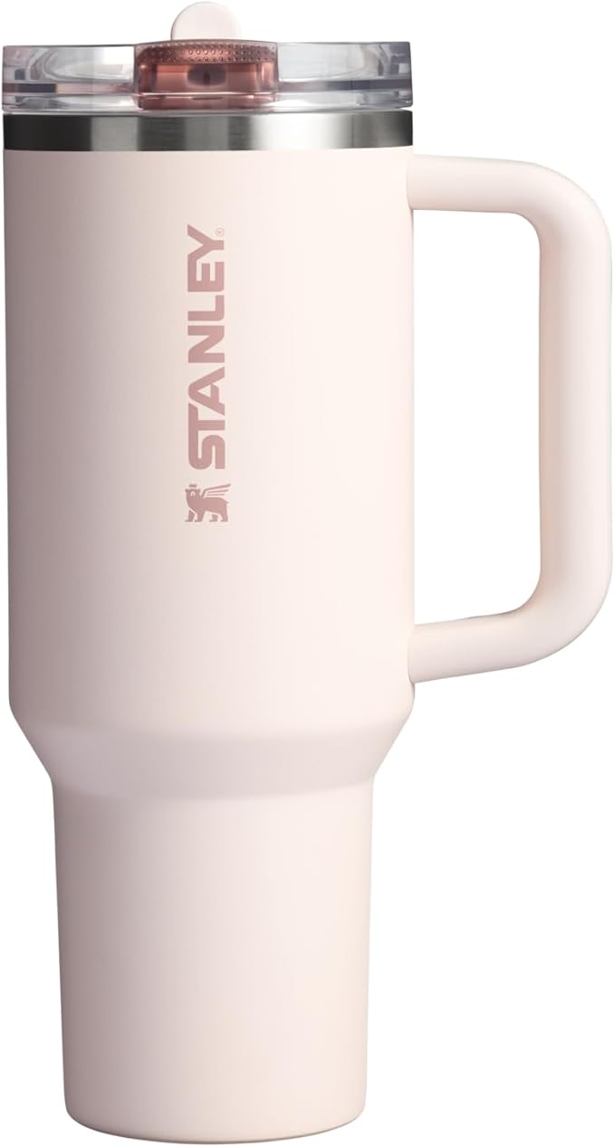 STANLEY Quencher ProTour Flip Straw Tumbler with Leakproof Lid | Built-In Straw & Handle | Cupholder Compatible for Travel | Insulated Stainless Steel Cup | BPA-Free
