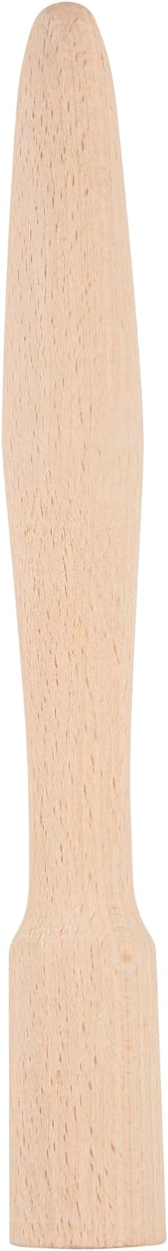 Restaurantware Bar Lux 9.75 Inch Cocktail Muddler 1 Break-Resistant Drink Muddler - Streamlined Design Durable Natural Wood Bar Muddler Crush Herbs Spices And Berries