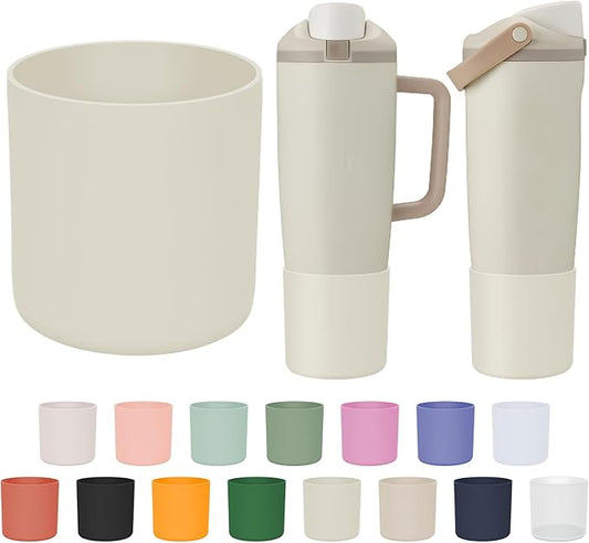 Silicone Higher Boot Compatible with Owala 30oz & 40oz FreeSip Sway Bottles & Tumblers, Large Protection Anti-slip Bottom Cover Sleeve for Freesip Sway Tumbler and Bottle