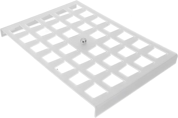 TOPINCN Coffee Capsule Storage Tray Acrylic Drawer Insert Organizer Holds 35 Pods with Clear Stylish Design for Kitchen Home Office Cafe Countertop