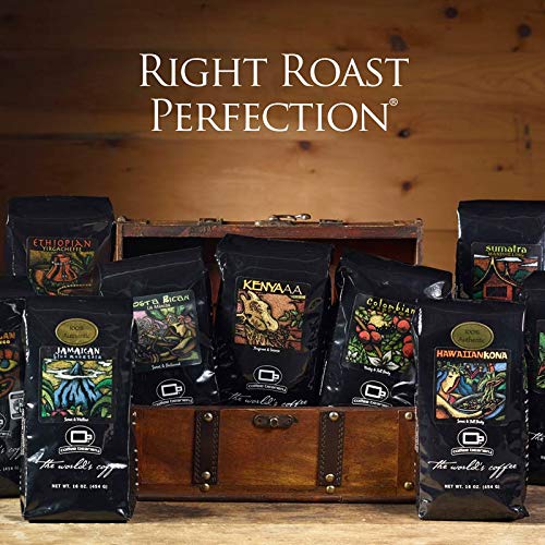 Coffee Beanery Indulgent Decaf Coffee Gift Basket - Swiss Water Process Decaf - 100% Specialty Arabica Coffee - (12) Flavored Coffee Samplers