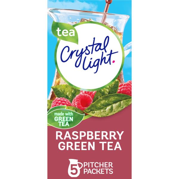 Crystal Light Classic Orange, Cherry Pomegranate, Raspberry Green Tea, Raspberry Iced Tea Variety Pack Drink Mix (Variety Pack)