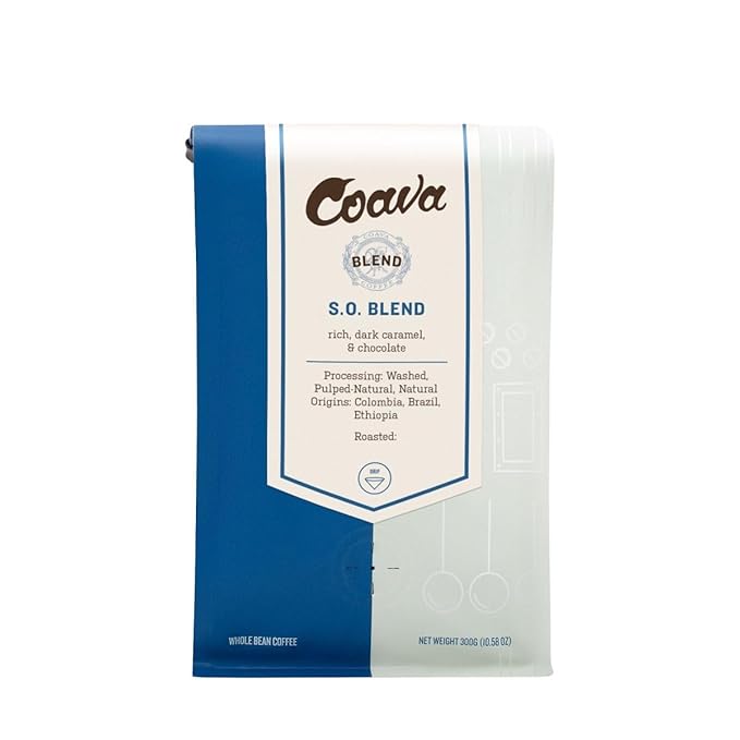 S.O. Blend - Roasted by Coava Coffee Roasters - Freshly Ground Coffee - 12 Ounce Bag