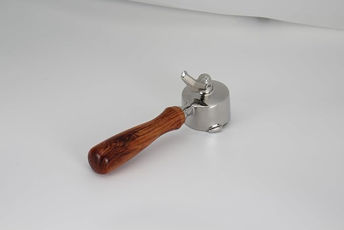DIBTSA 51mm Espresso Portafilter Double Spouts 3 Ears Compatible with Dedica EC680, EC685 Espresso Machines