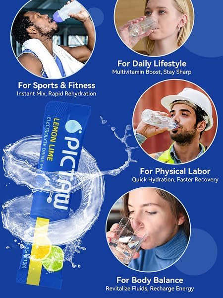 Electrolytes Powder Packets Hydration Packet, Liquid Daily IV Hydrate Packets for Dehydration Relief and Rehydration Portable, Instant Electrolyte Drink Mix NonGMO 10.58oz 300g (Variety 30 Packets )