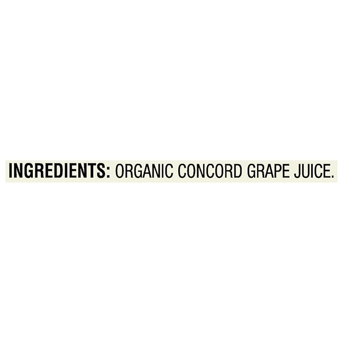 R.W. Knudsen Organic Just Concord Grape Juice, 8 fl oz (12 Pack)
