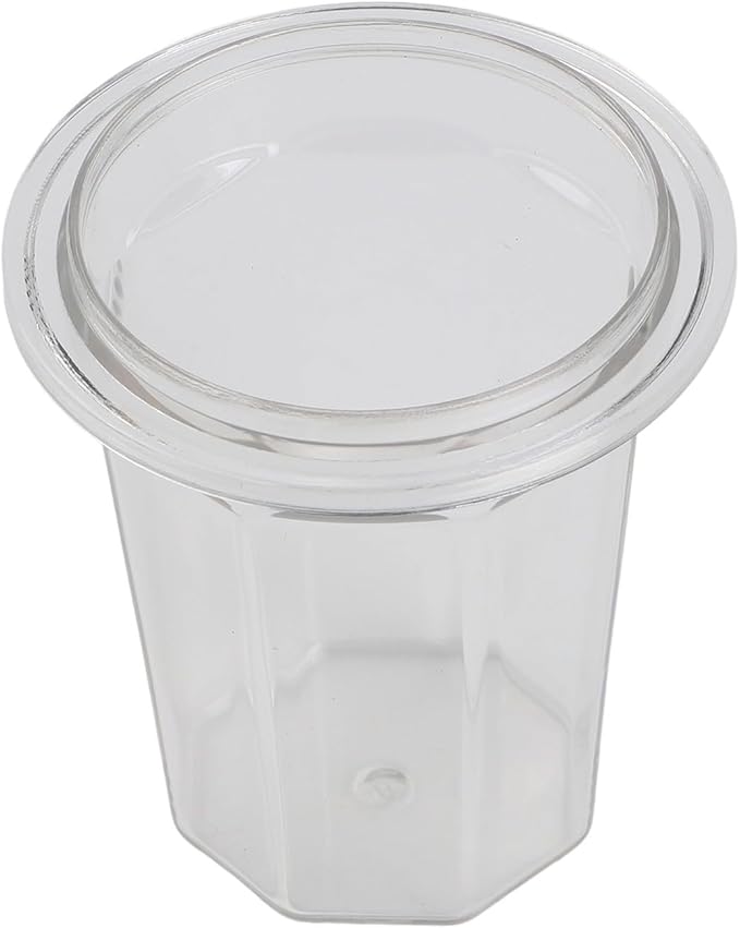 Coffee Dosing Cup 51mm, Thickened Transparent Anti Static Espresso Dosing Cup Coffee Machine Powder Feeder, Mug Coffee Powder Dosing Cup for Espresso Machine