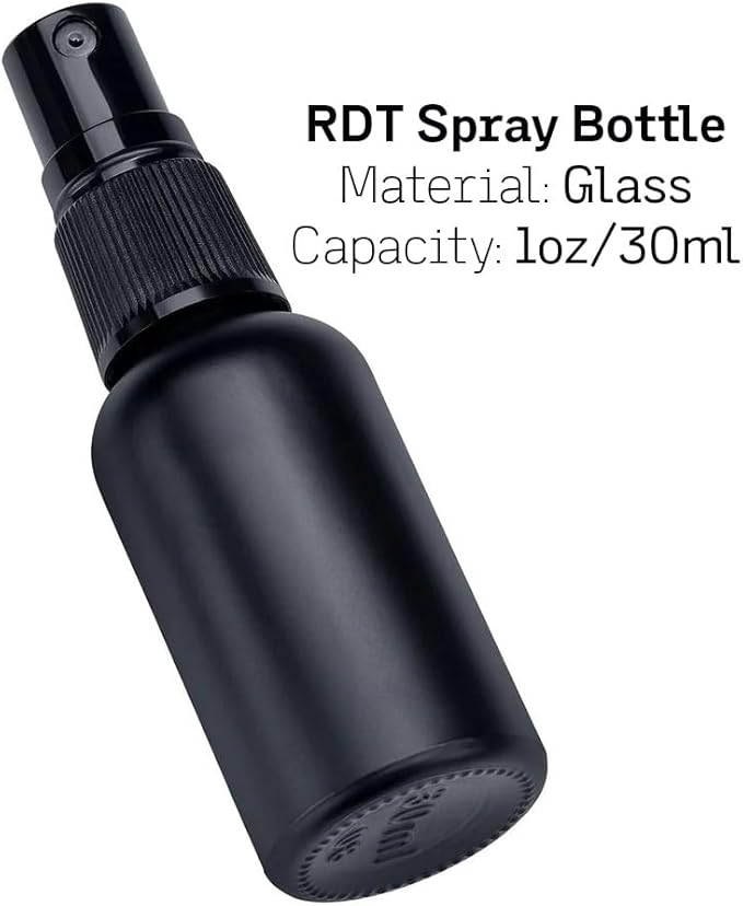 Upgraded 30g Coffee Beans Dosing Set, 30ml Glass RDT Spray Bottle, Ceramic Coffee Dosing Cup, Measuring Cup Hold Up to 30g Coffee, Ceramic Single Dosing Tray For Coffee