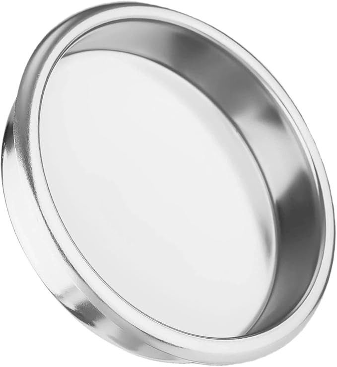 58mm Backflush Disc,Blind basket,Backflush Inser, Backflush Filter Espresso, Stainless Steel Back Flush Blind Filter Basket Fits Gaggia Classic and other Espresso Machines Espresso Cleaning