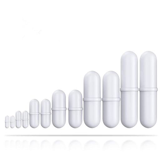 Magnetic Stir Bar PTFE Magnetic Stirrer/Mixer Bar. Spinbar Teflon Octagon Magnetic Stirring Bar, 12 Pcs Set, White